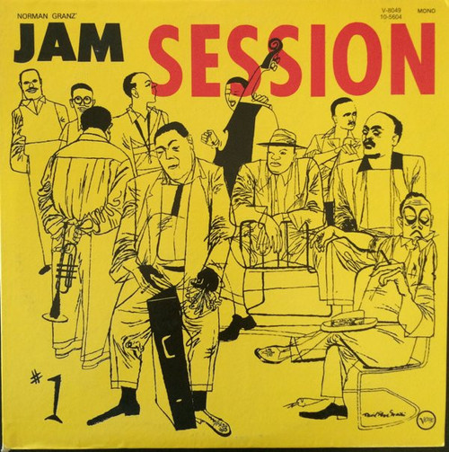 Various - Norman Granz' Jam Session #1 (LP, Album, Mono, Club, RE)