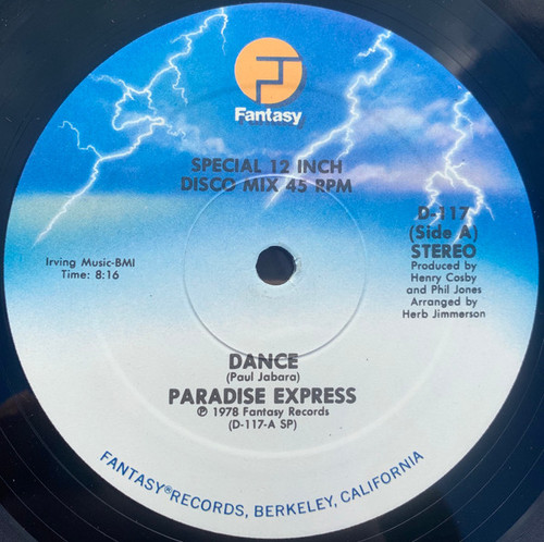 Paradise Express - Dance / Poinciana (12")