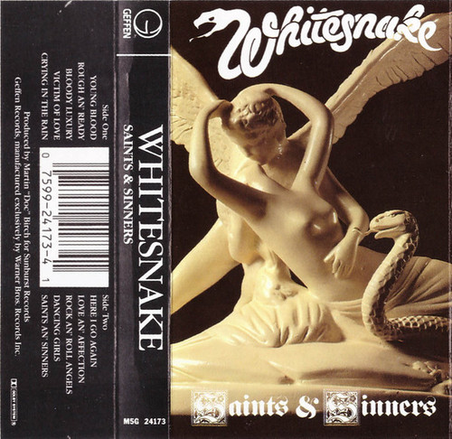 Whitesnake - Saints & Sinners (Cass, Album, RE)