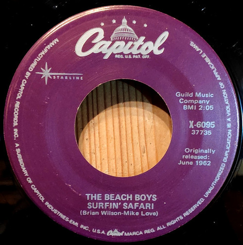 The Beach Boys - Surfin' Safari / 409 (7", Single, RE)