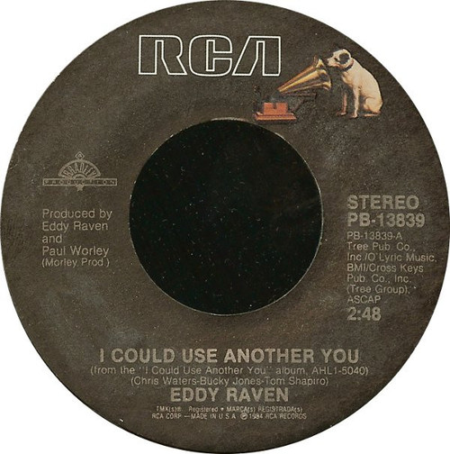 Eddy Raven - I Could Use Another You (7", Styrene)