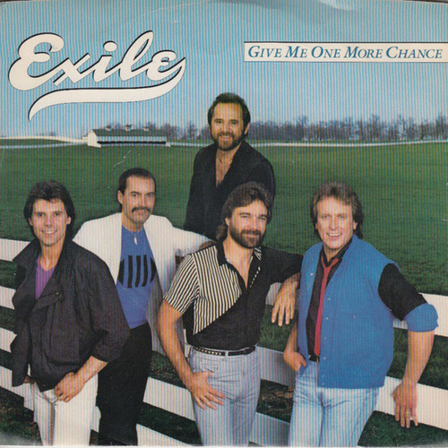 Exile (7) - Give Me One More Chance (7", Single, Styrene, Car)