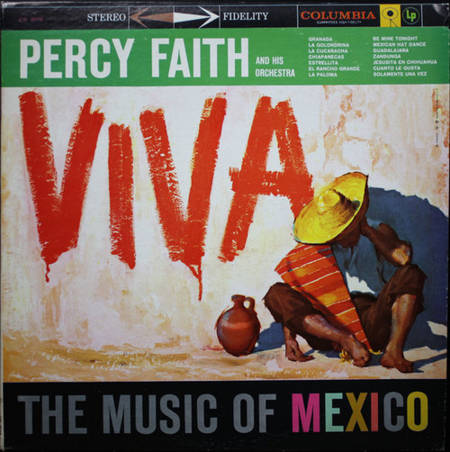 Percy Faith And His Orchestra* - Viva! The Music Of Mexico (LP, Album)