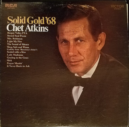 Chet Atkins - Solid Gold '68 (LP, Album, Hol)