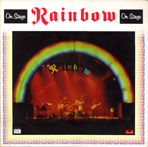 Rainbow - On Stage (2xLP, Album, Pit)