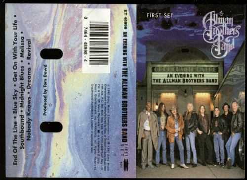 The Allman Brothers Band - An Evening With The Allman Brothers Band - First Set (Cass, Album)