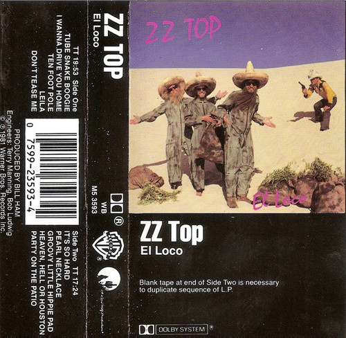 ZZ Top - El Loco (Cass, Album, RE)