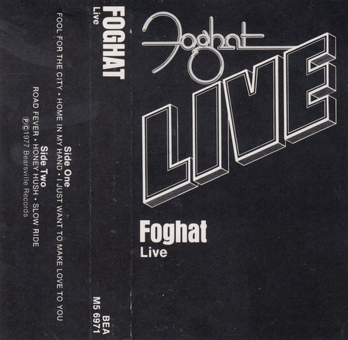 Foghat - Live (Cass, Album)