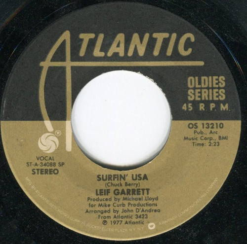 Leif Garrett - Surfin' USA / Runaround Sue (7", Single, RE)