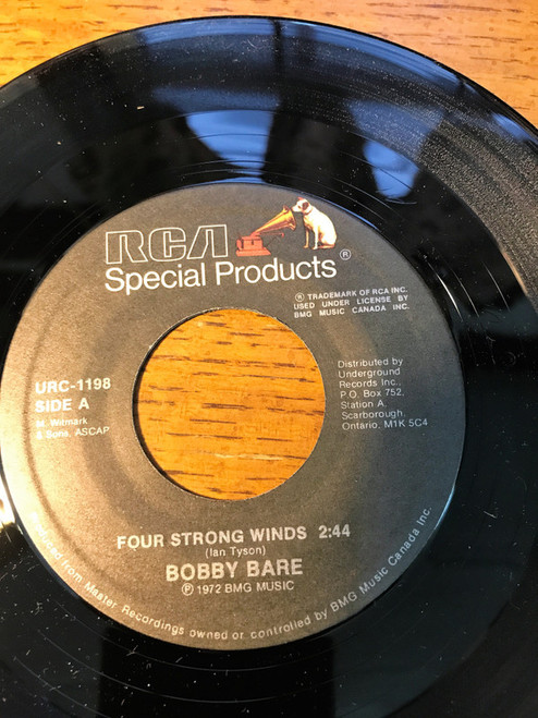 Bobby Bare - Four Strong Winds (7", Single)