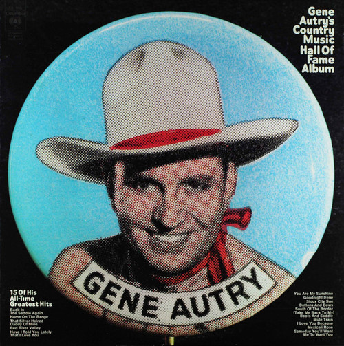 Gene Autry - Gene Autry's Country Music Hall Of Fame Album (LP, Comp, Ter)