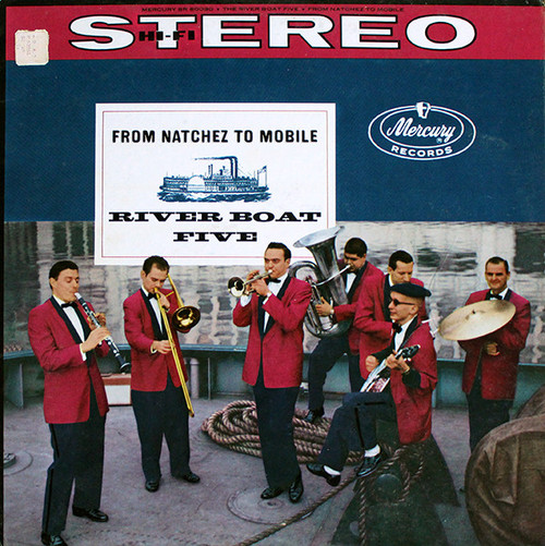 The River Boat Five - From Natchez To Mobile (LP, Album)