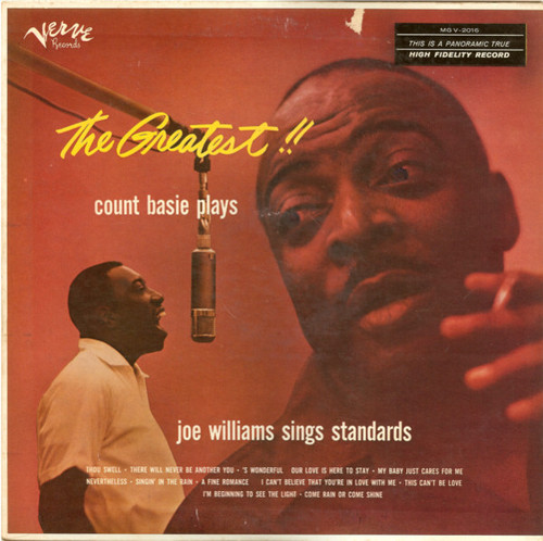 Count Basie - The Greatest! Count Basie Plays...Joe Williams Sings Standards (LP, Album, Mono, Blu)