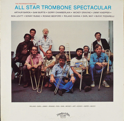 Various - The Progressive Records All Star Trombone Spectacular (LP, Album)