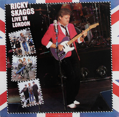 Ricky Skaggs - Live In London - Epic - FE 40103 - LP, Album 653718770