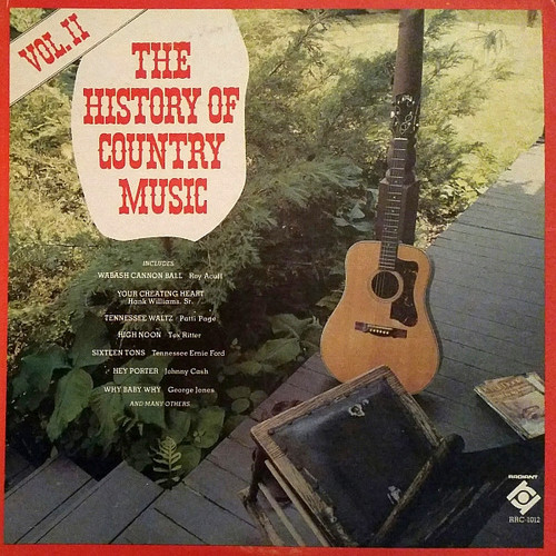 Various - The History Of Country Music Volume II (LP, Comp)