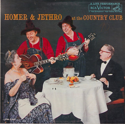 Homer And Jethro - At The Country Club (LP, Mono, Ind)
