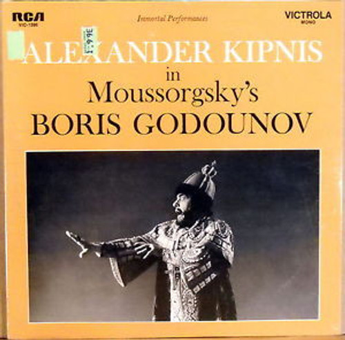 Alexander Kipnis - Alexander Kipnis in Moussorgsky's Boris Godounov (LP, Album, Mono)