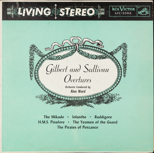 Alan Ward (6), Gilbert & Sullivan - Overtures (LP, Album)