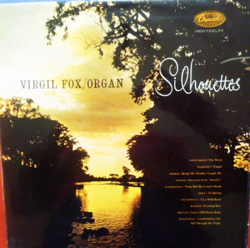 Virgil Fox - Silhouettes (LP, Mono)