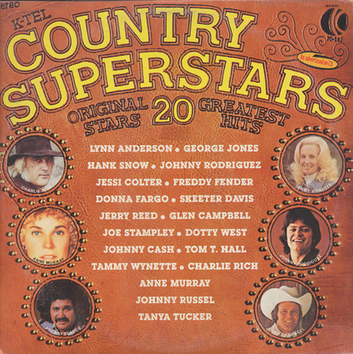 Various - Country Superstars - 20 Greatest Hits - K-Tel, K-Tel - WU 3340, P13614 - LP, Comp 669718252