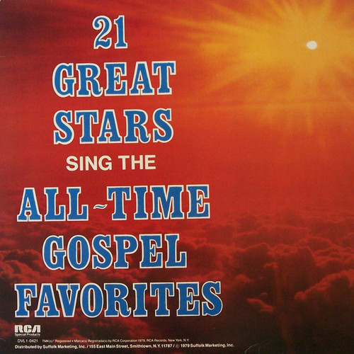 Various - 21 Great Stars Sing The All-Time Gospel Favorites (LP, Comp)