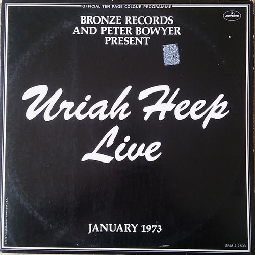 Uriah Heep - Uriah Heep Live - Mercury, Bronze - SRM-2-7503 - 2xLP, Album 671453714