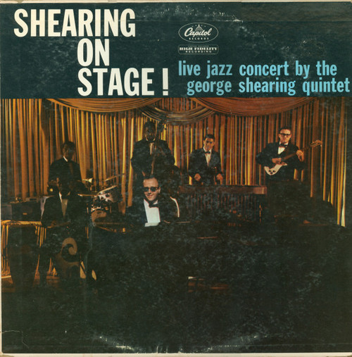 The George Shearing Quintet - Shearing On Stage! (LP, Album, Mono, RP, Scr)