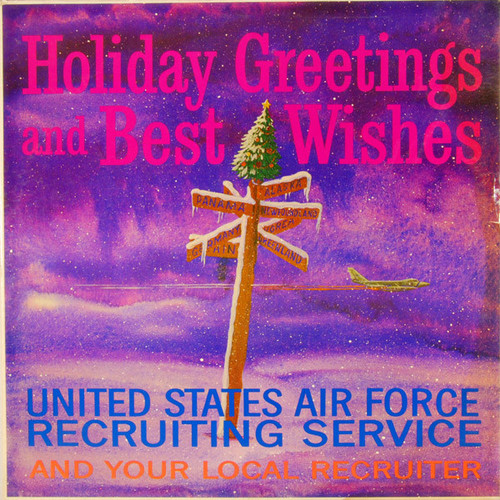 The Air Force Symphony Orchestra - Holiday Greetings And Best Wishes - United States Air Force Recruiting Service And Your Local Recruiter (LP)