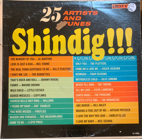 Various - Shindig!!! (LP, Comp, Mono)