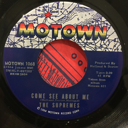 The Supremes - Come See About Me (7", Single, Roc)