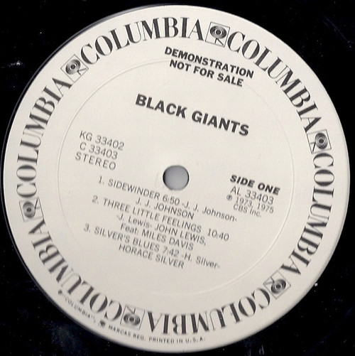 Various - Black Giants (2xLP, Comp, Promo)