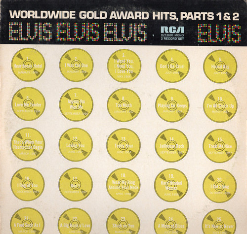 Elvis Presley - Worldwide Gold Award Hits, Parts 1 & 2 - RCA - R213690 - 2xLP, Comp, Mono 688694661