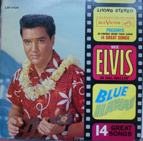 Elvis Presley - Blue Hawaii (Soundtrack) (LP, Album, Roc)