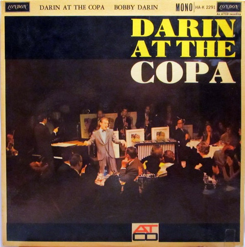 Bobby Darin - Darin At The Copa (LP, Album, Mono)