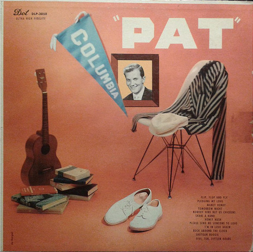 Pat Boone - "Pat" (LP, Album, Mono)