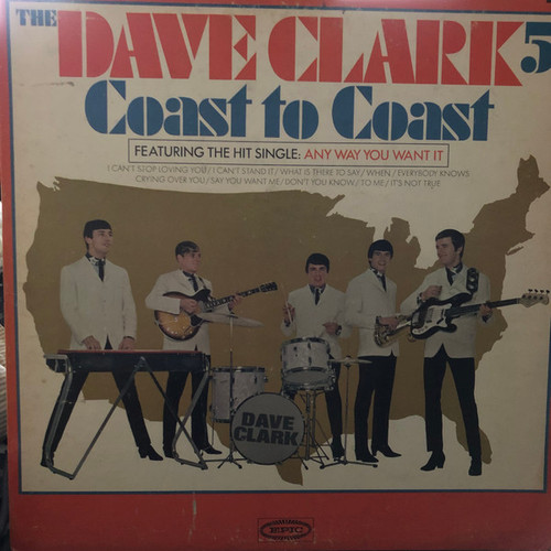 The Dave Clark Five - Coast To Coast (LP, Album, Mono)
