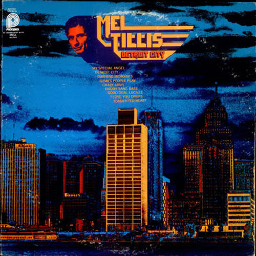 Mel Tillis - Detroit City (LP, Album, RP)