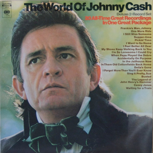 Johnny Cash - The World Of Johnny Cash (2xLP, Comp, RE, Ter)