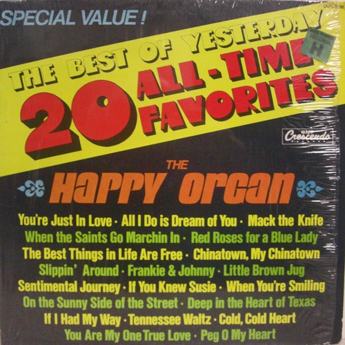 Happy Organ - 20 All-Time Favorites (LP)