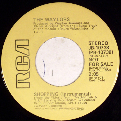 The Waylors - Shopping (7", Promo)
