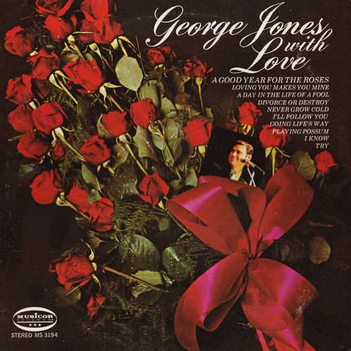 George Jones (2) - With Love (LP, Album)