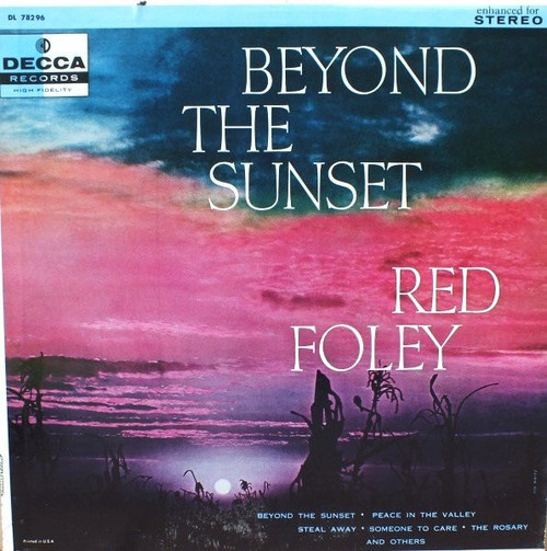 Red Foley - Beyond The Sunset (LP, Album, RP)