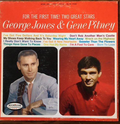 George Jones (2), Gene Pitney - George Jones & Gene Pitney (LP)