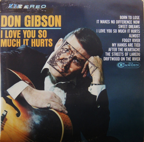 Don Gibson - I Love You So Much It Hurts (LP, Album)