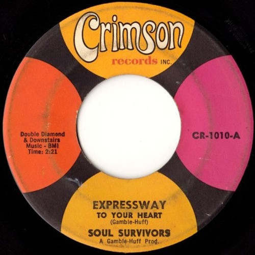 Soul Survivors - Expressway To Your Heart (7", Single)