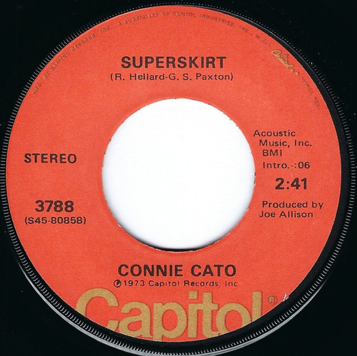 Connie Cato - Superskirt / Big Stick Of Dynamite (7", Single, Win)