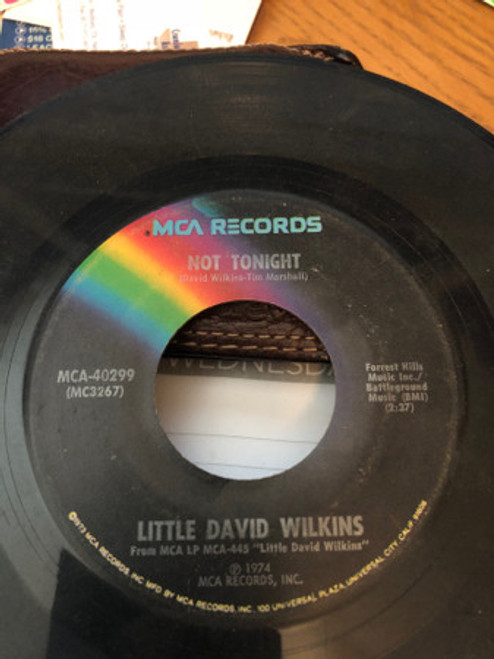 Little David Wilkins - Not Tonight / My Love For You (7", Single)