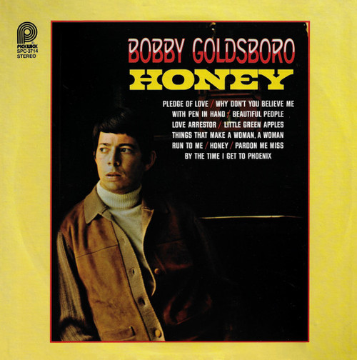 Bobby Goldsboro - Honey (LP, Album, RE)