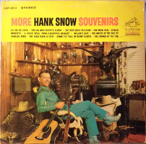 Hank Snow - More Hank Snow Souvenirs (LP, Album)